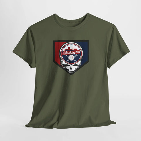 Grateful Dead - Washington Nationals Grateful Dead Steal Your Face T-Shirt - MLB - StealieShop